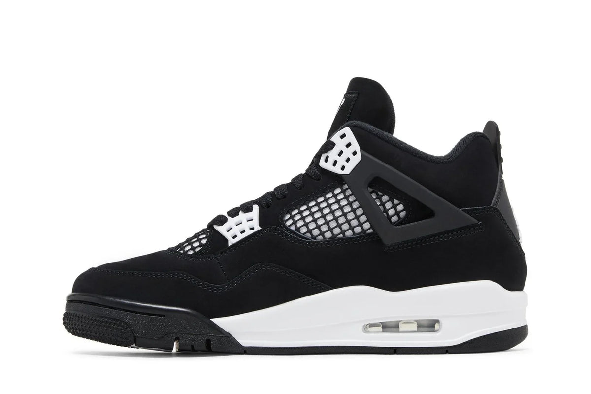 Air Jordan 4 Retro White Thunder Preto