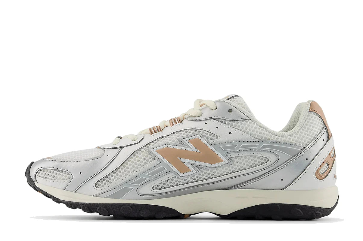New Balance 204L Silver Metallic Flat Taupe Prateado
