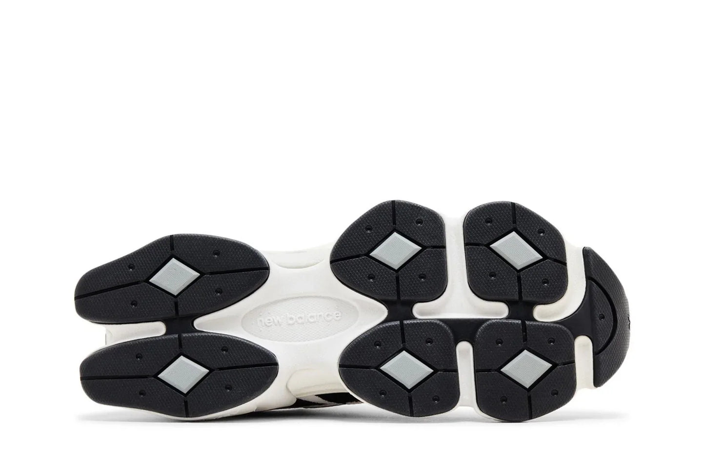 New Balance 9060 Reflection Black Suede Branco